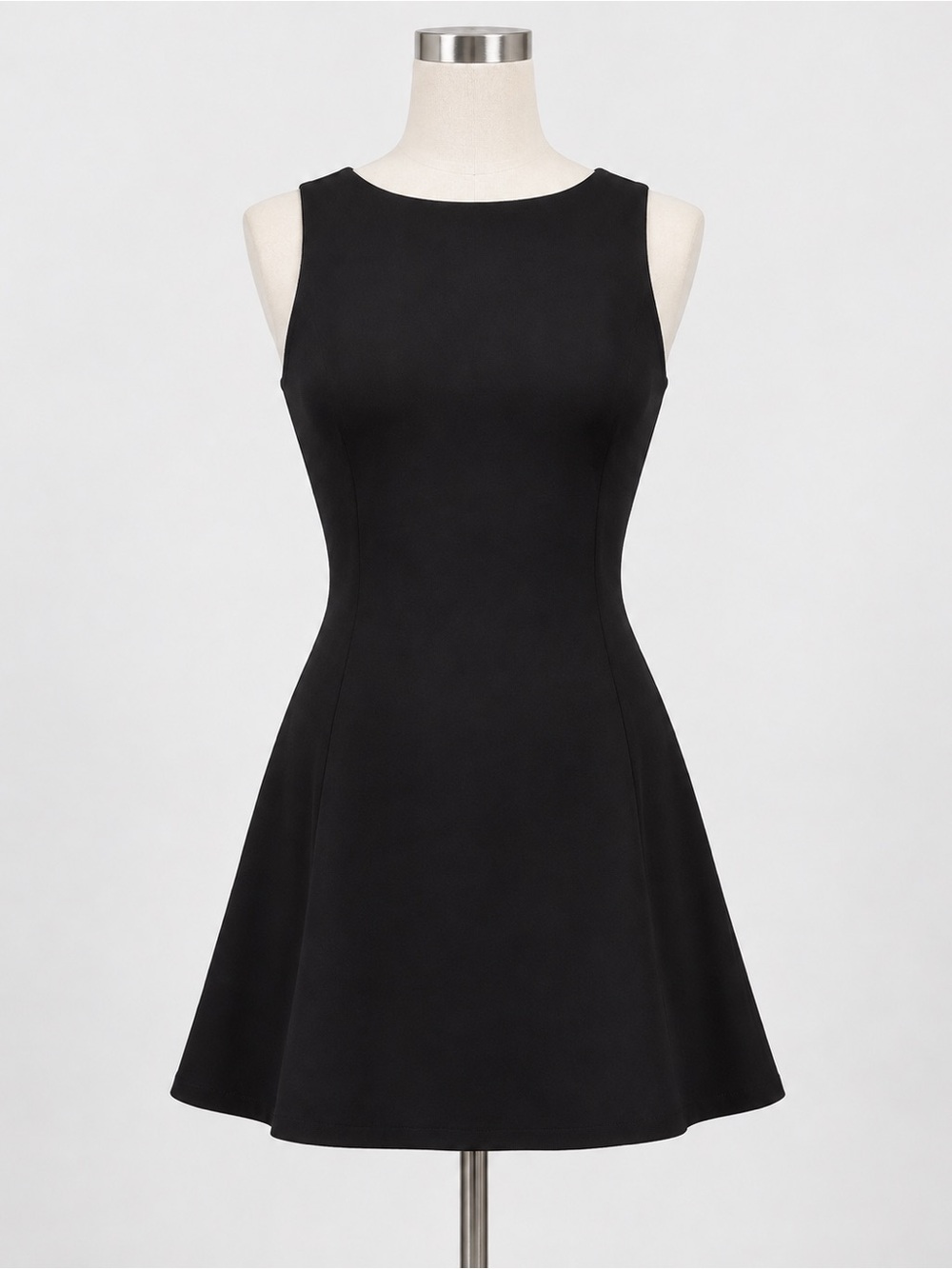 lululemon athletica Black Sleeveless A-Line Mini Dress